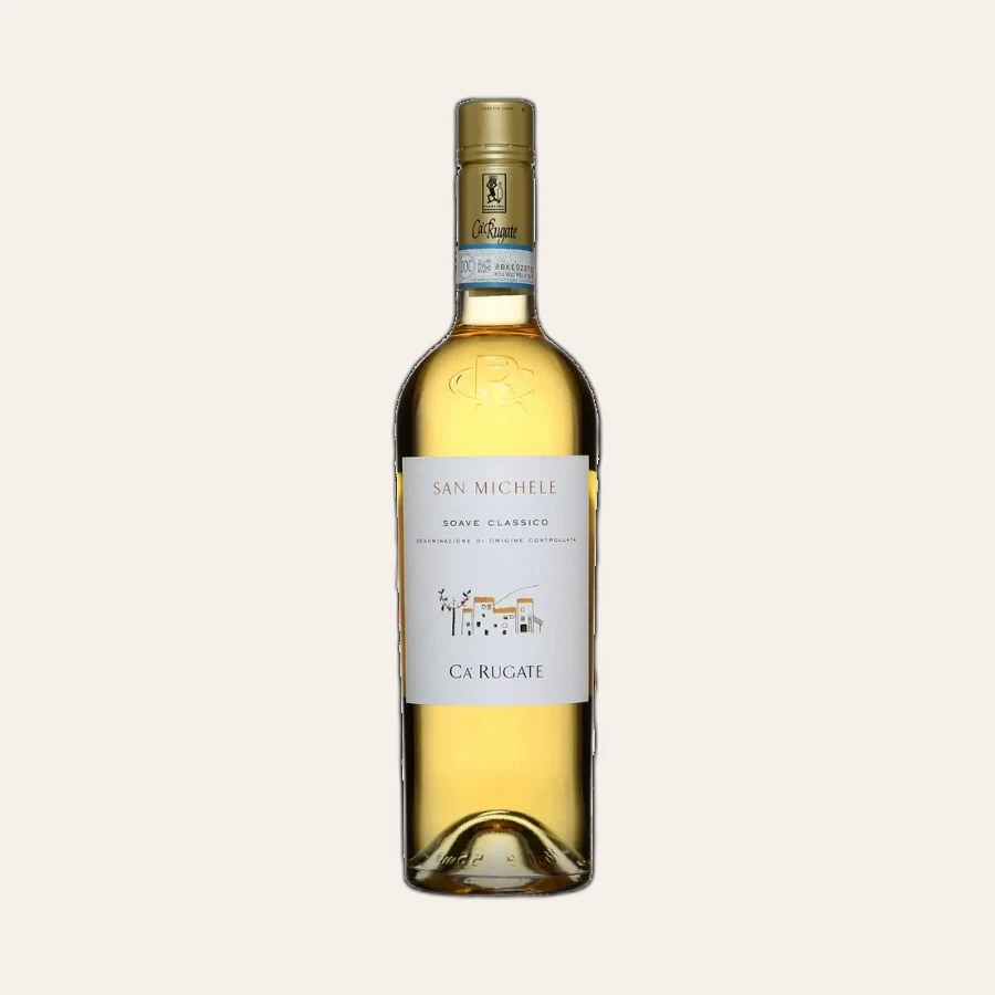 Rượu Vang Trắng Ý Carugate San Michele Soave Classico