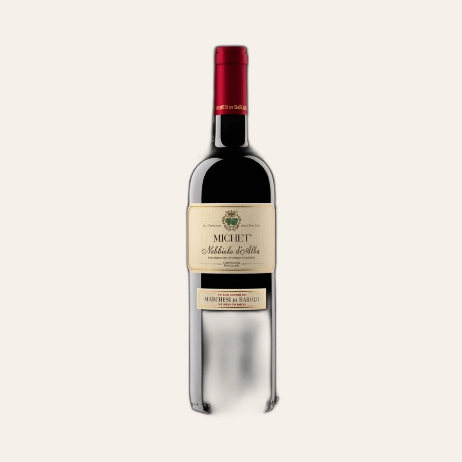Rượu Vang Đỏ Ý Michet Nebbiolo Marchesi Di Barolo Dalba DOC 2021