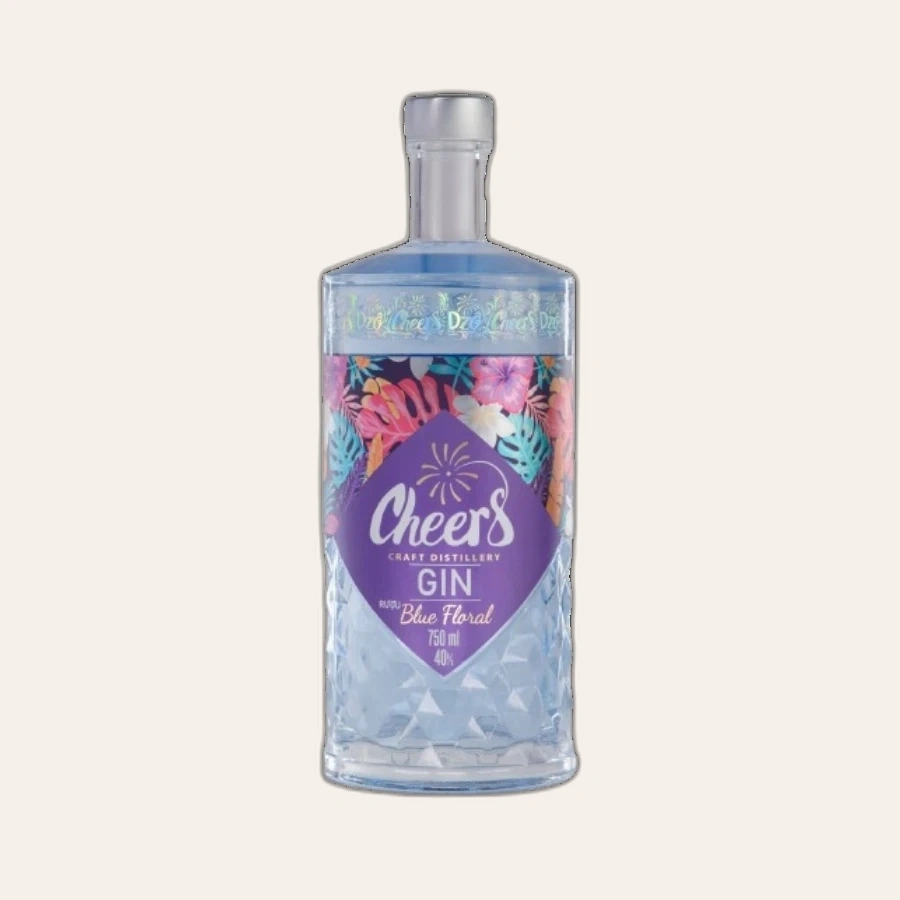 Rượu Gin Việt Nam Cheers Blue Floral 4500ml