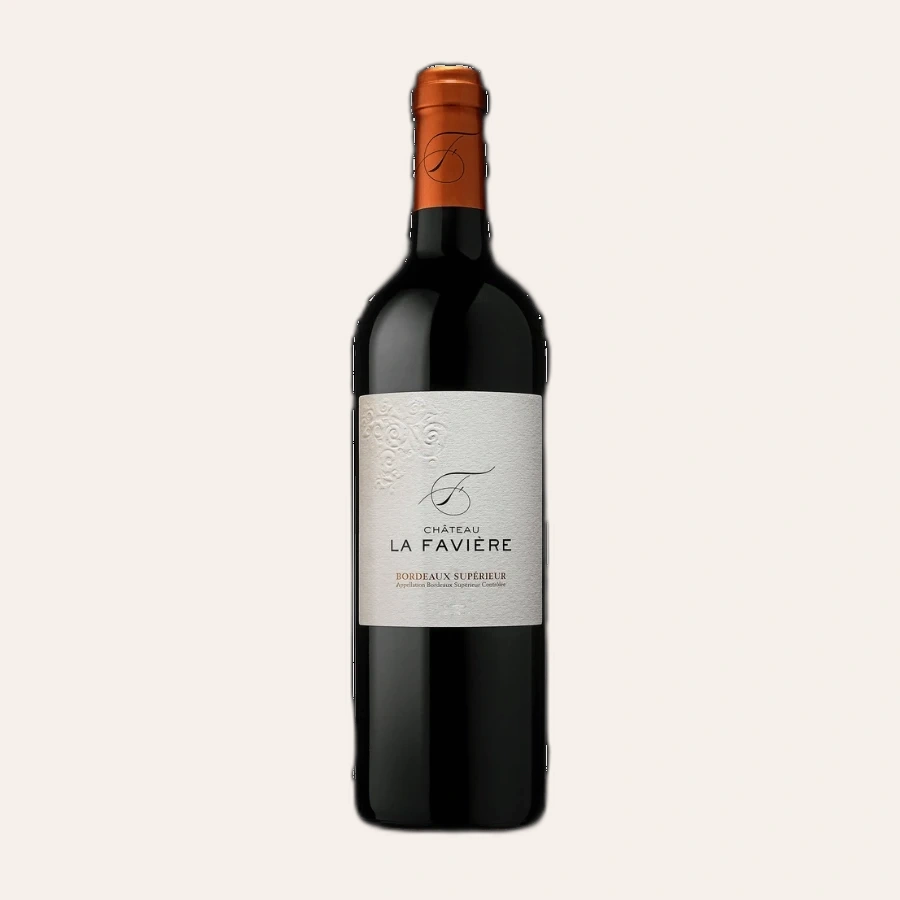 Rượu Vang Đỏ Pháp Chateau La Faviere Bordeaux Superieur