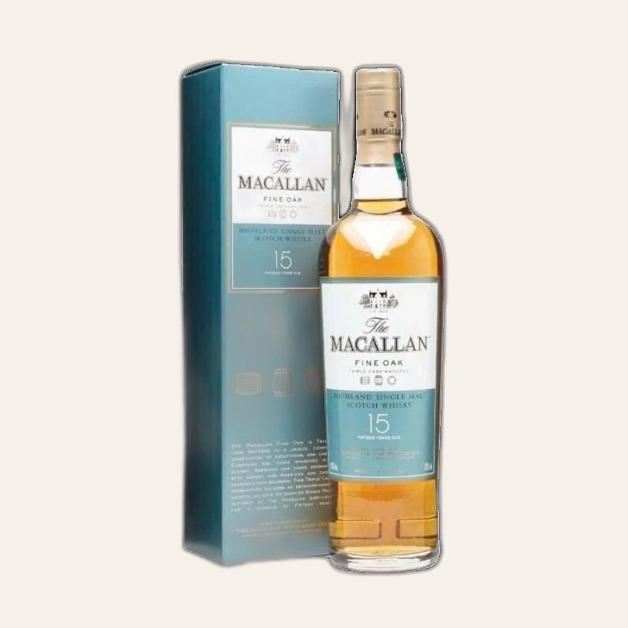 Rượu Whisky Macallan 15 Year Old Fine Oak Limited