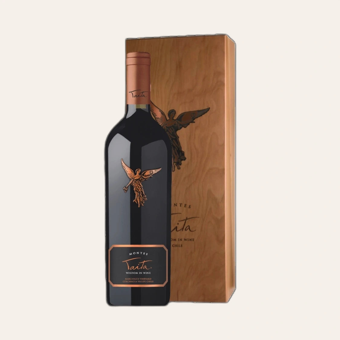 Rượu Vang Đỏ Chile Montes Taita Cabernet Sauvignon 1 BTL wooden box