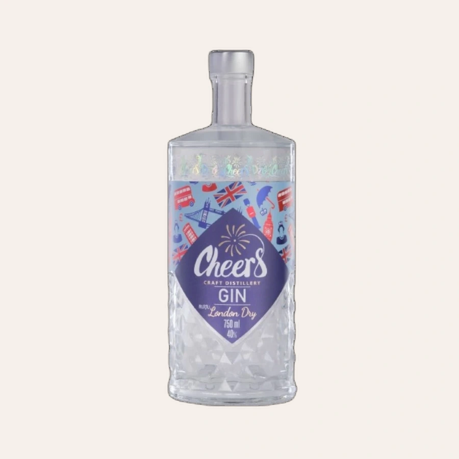 Rượu Gin Việt Nam Cheers London Dry 750ml