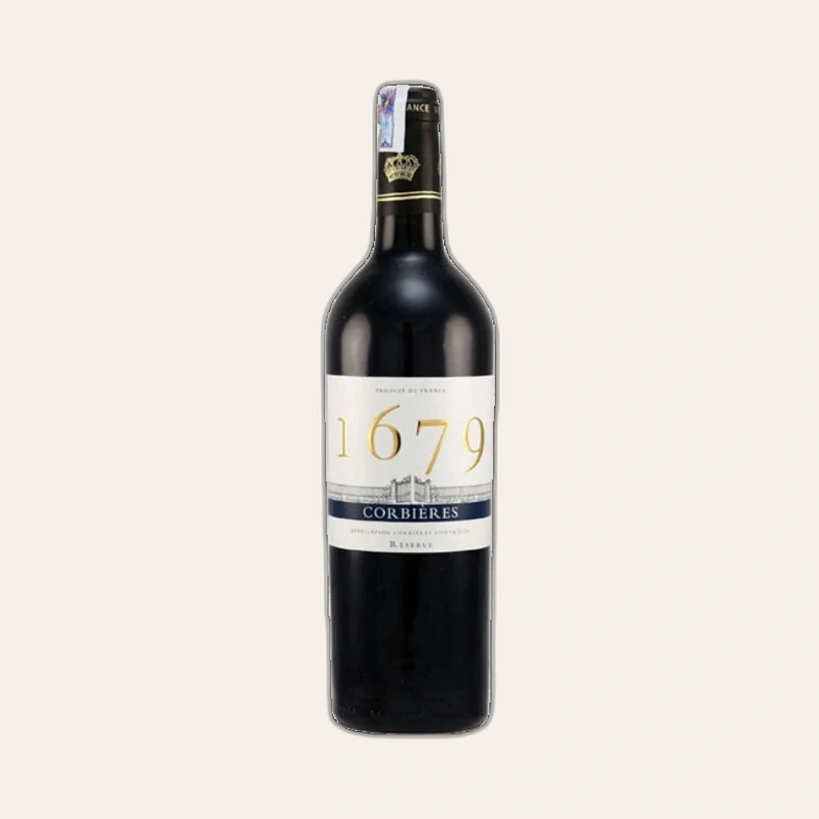 Rượu Vang Đỏ Pháp 1679 Corbieres