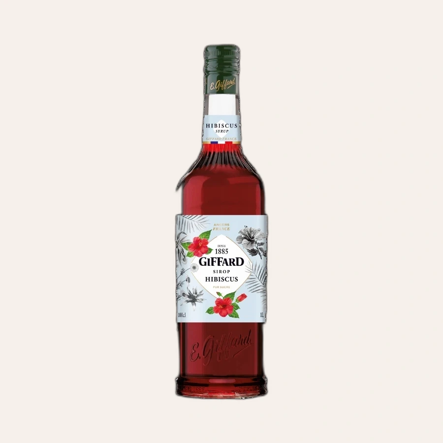 Syrup Pháp Giffard Hibiscus / Hoa Dâm Bụt