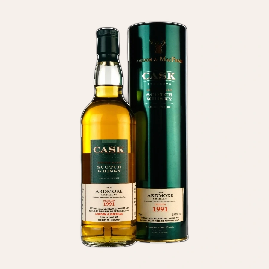 Rượu Whisky Ardmore Cask Strength Gordon & Macphail 1991