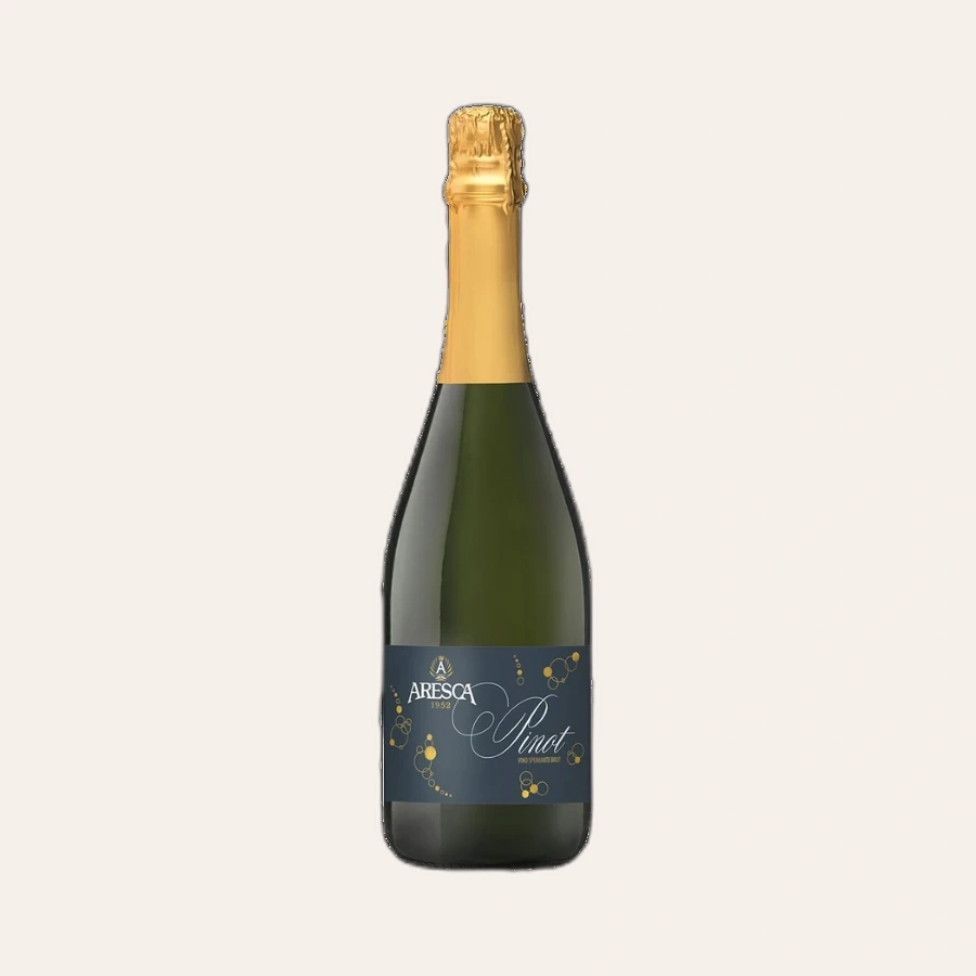 Rượu Sparkling Ý Aresca Pinot Brut