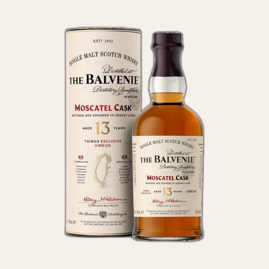 Rượu Whisky Balvenie 13 Year Old Moscatel Cask Taiwan Exclusive