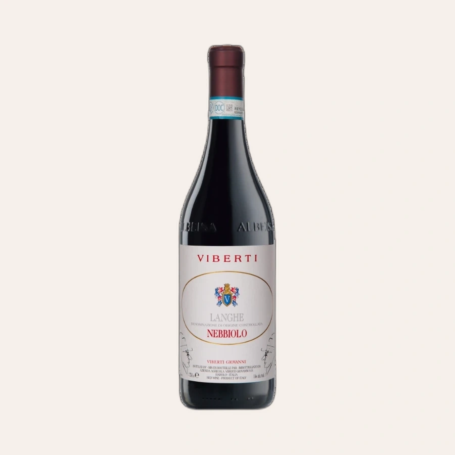 Rượu Vang Đỏ Ý Viberti Langhe Nebbiolo DOC