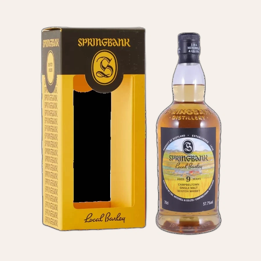 Rượu Whisky Springbank Local Barley 9 Year Old 2009 2018