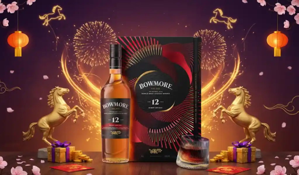 Bowmore 12 Year Old Sherry Oak Cask Hộp Quà Tết 2026