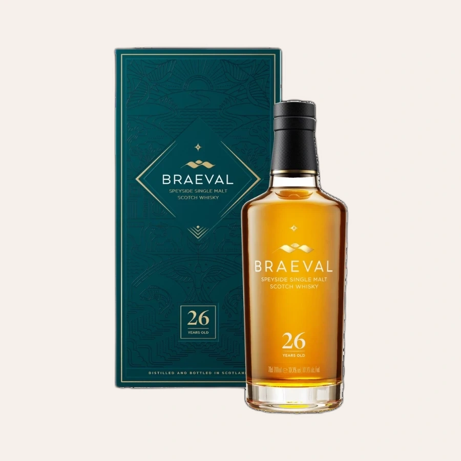 Rượu Whisky Braeval 26 Year Old