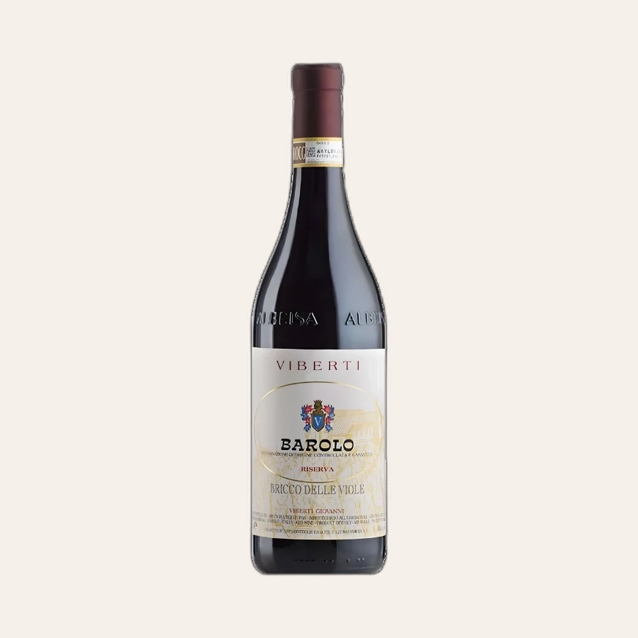 Rượu Vang Đỏ Ý Viberti Barolo Riserva Bricco Delle Viole DOCG