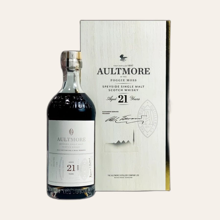 Rượu Whisky Aultmore 21 Year Old Phiên Bản Hộp Quà Tết 2024