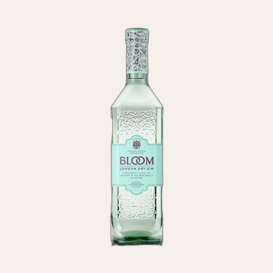 Rượu Gin Anh Quốc Bloom London Dry Gin 1000ml