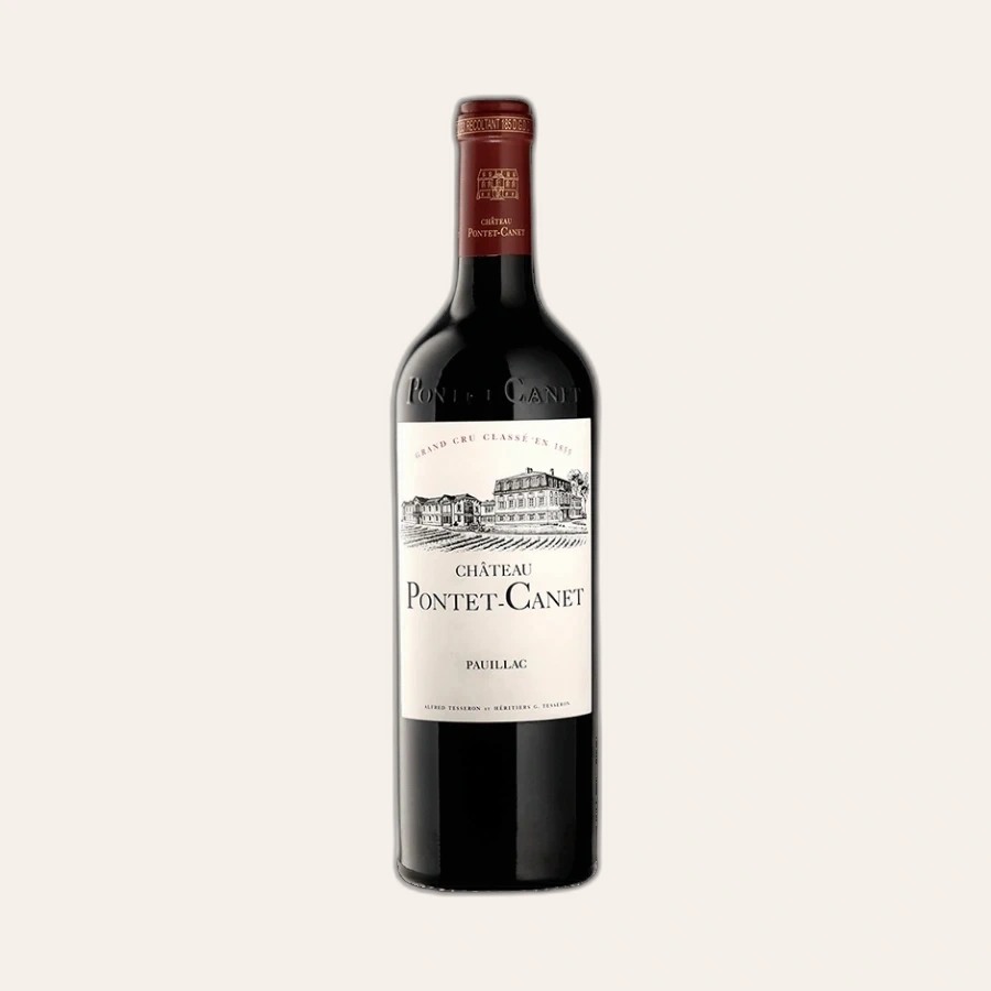 Rượu Vang Đỏ Pháp Chateau Pontet Canet 2014