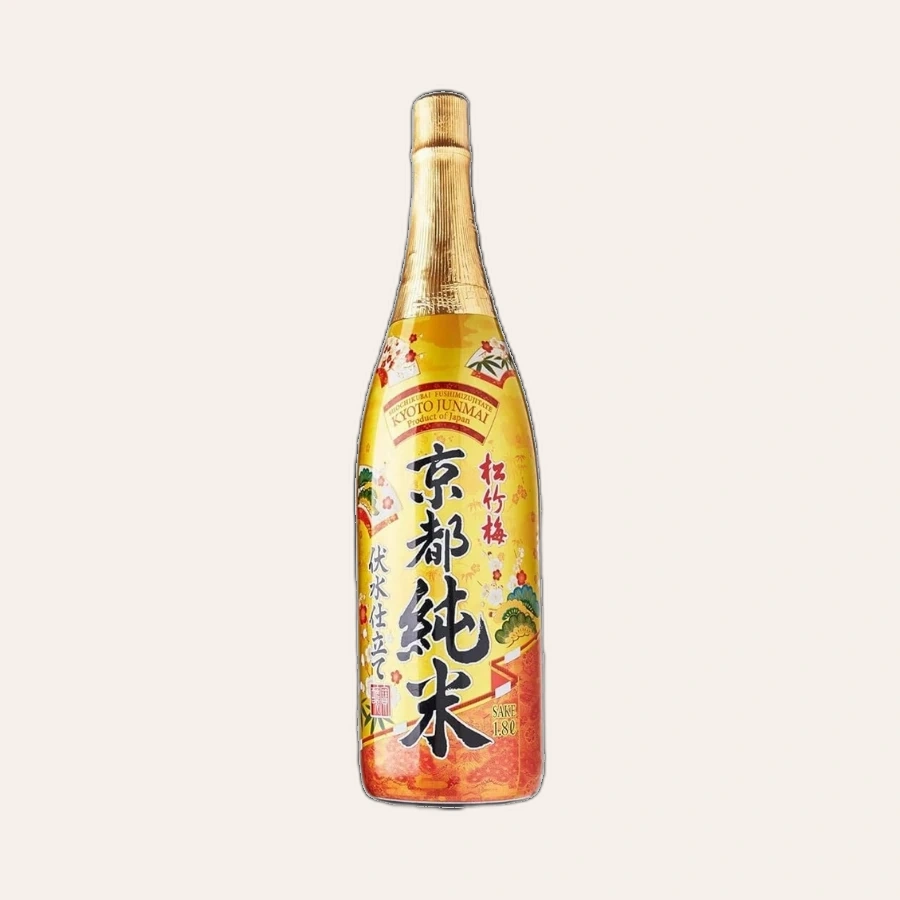 Rượu Sake Nhật Bản Shochikubai Fushimizujitate Kyoto Junmai Magnum 1.8L