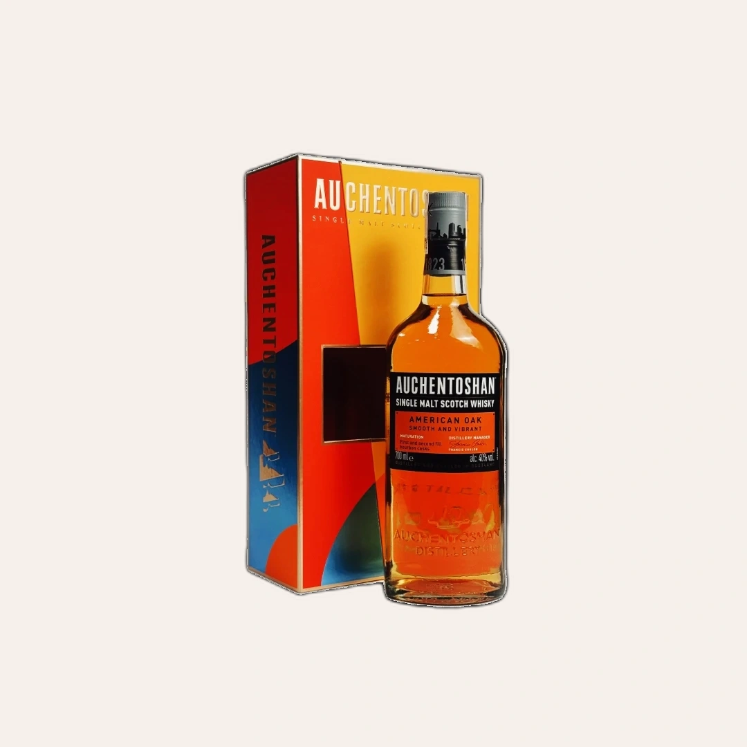 Rượu Whisky Auchentoshan American Oak Phiên Bản Hộp Quà Tết 2024