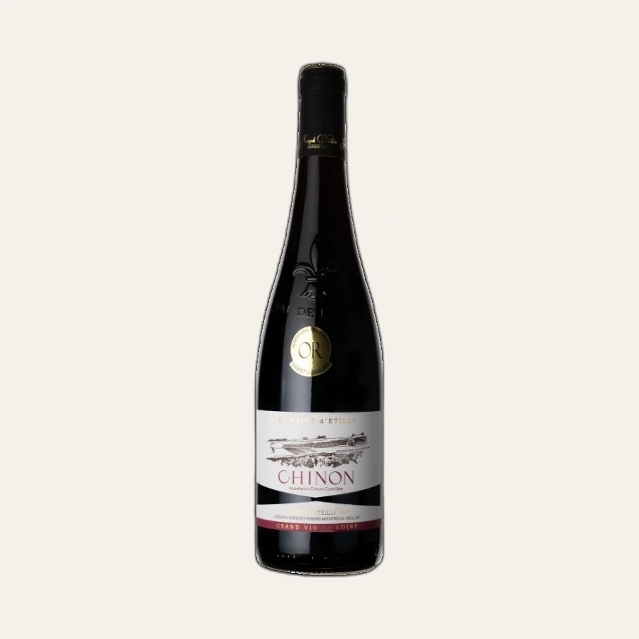 Rượu Vang Đỏ Pháp Domaine D'Etilly Chinon