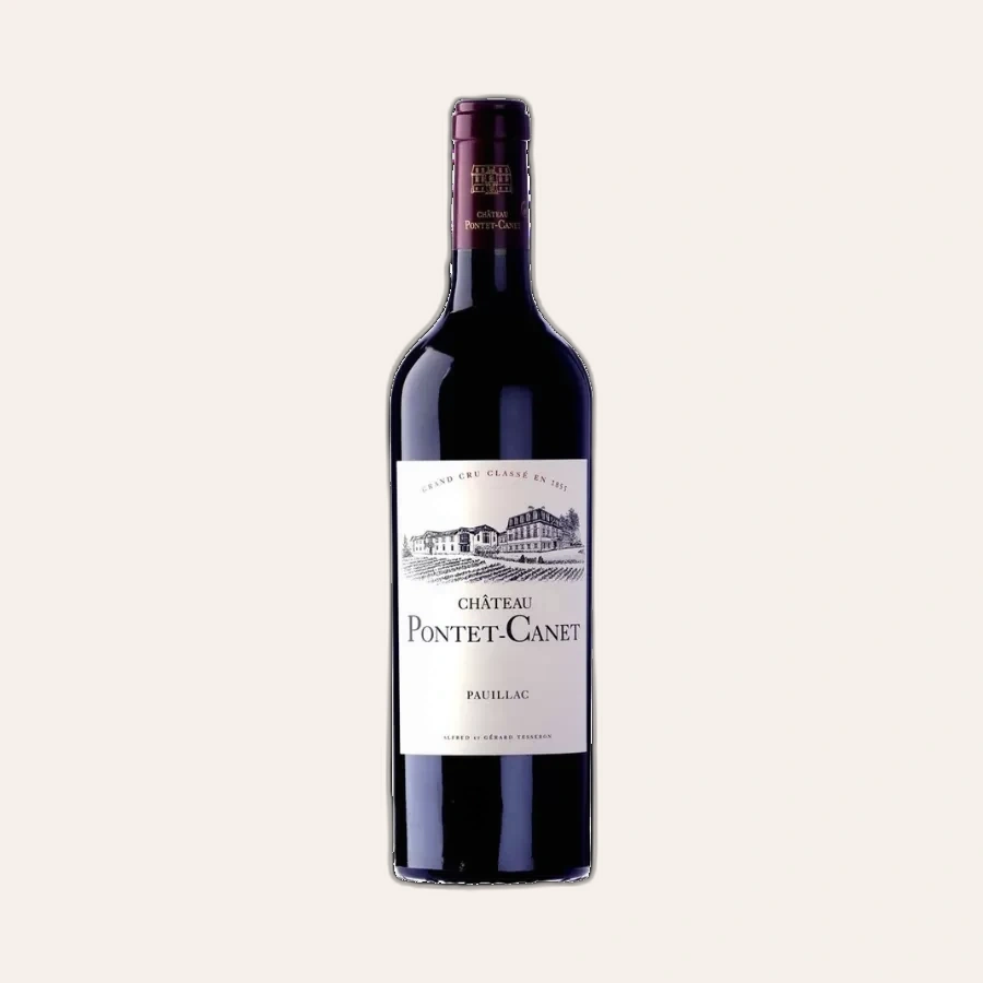 Rượu Vang Đỏ Pháp Chateau Pontet Canet Grand Cru Classe 2017