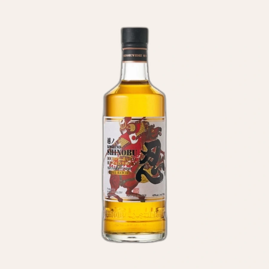 Rượu Whisky Nhật Shinobu Bourbon Based Blended Mizunara Oak Finish