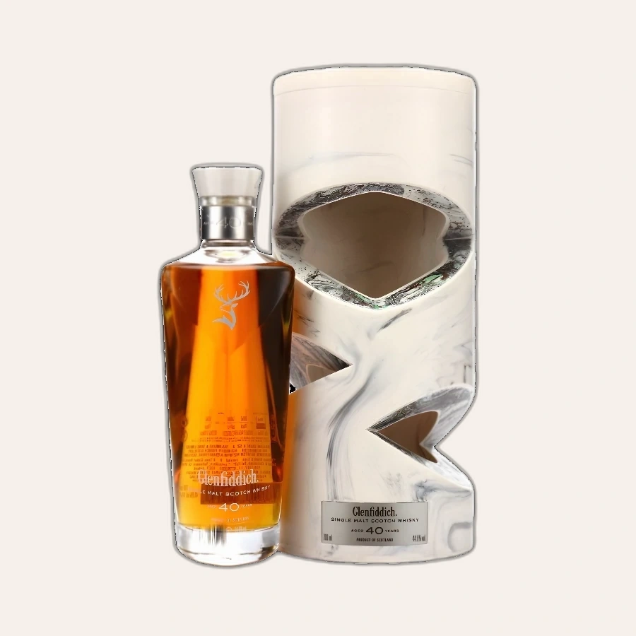 Rượu Whisky Glenfiddich 40 Year Old Cumulative Time
