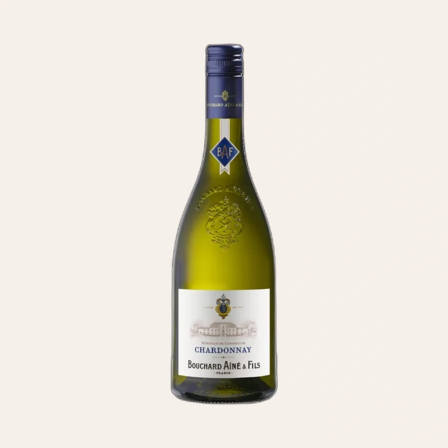 Rượu Vang Trắng Pháp Bouchard Aine Et Fils Heritage Du Conseiller Chardonnay 2023