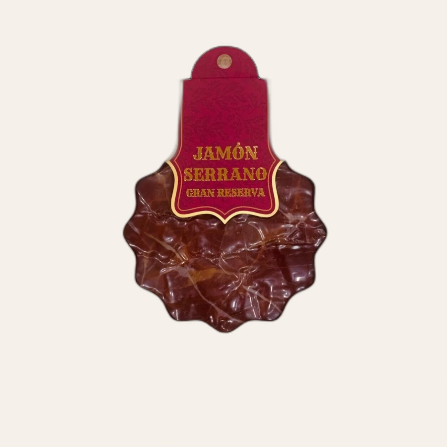 Đùi Heo Muối Deraza Serrano Gran Reserva Đùi Sau Cắt Lát / Serrano Ham Sliced