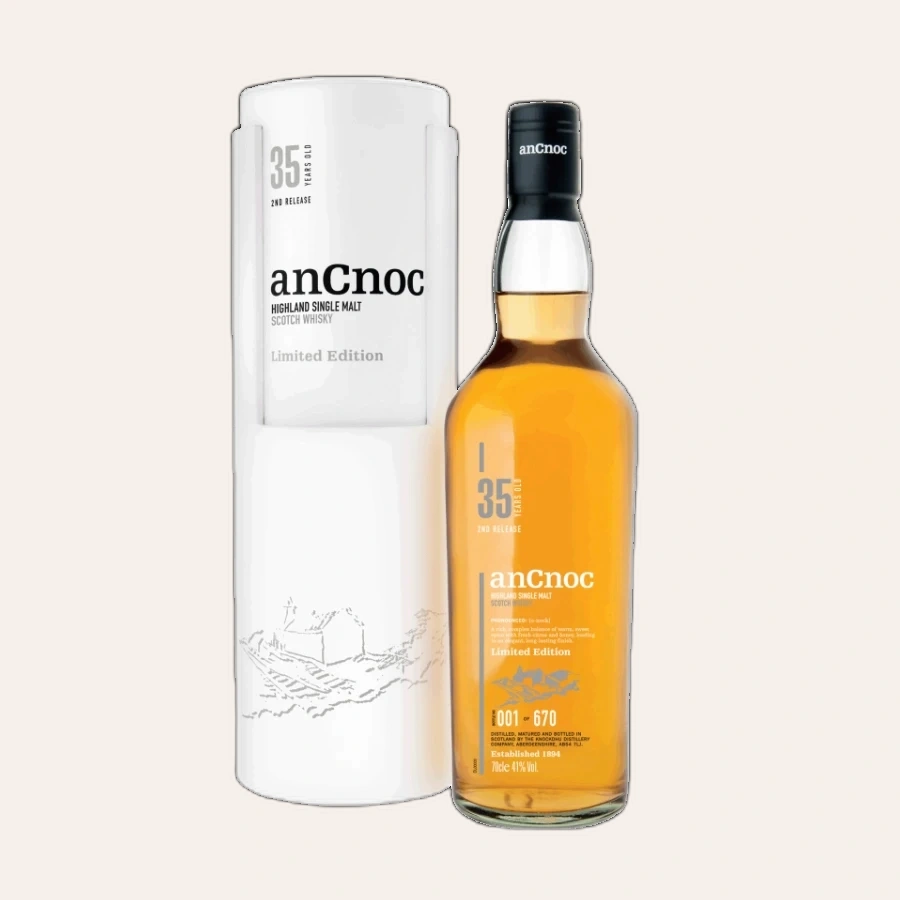 Rượu Whisky Ancnoc 35 Year Old