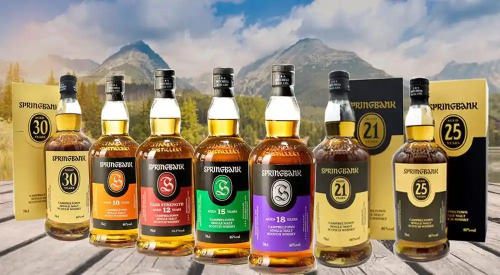Nốt Hương Đặc Trưng Của Whisky Springbank Qua Từng Dòng
