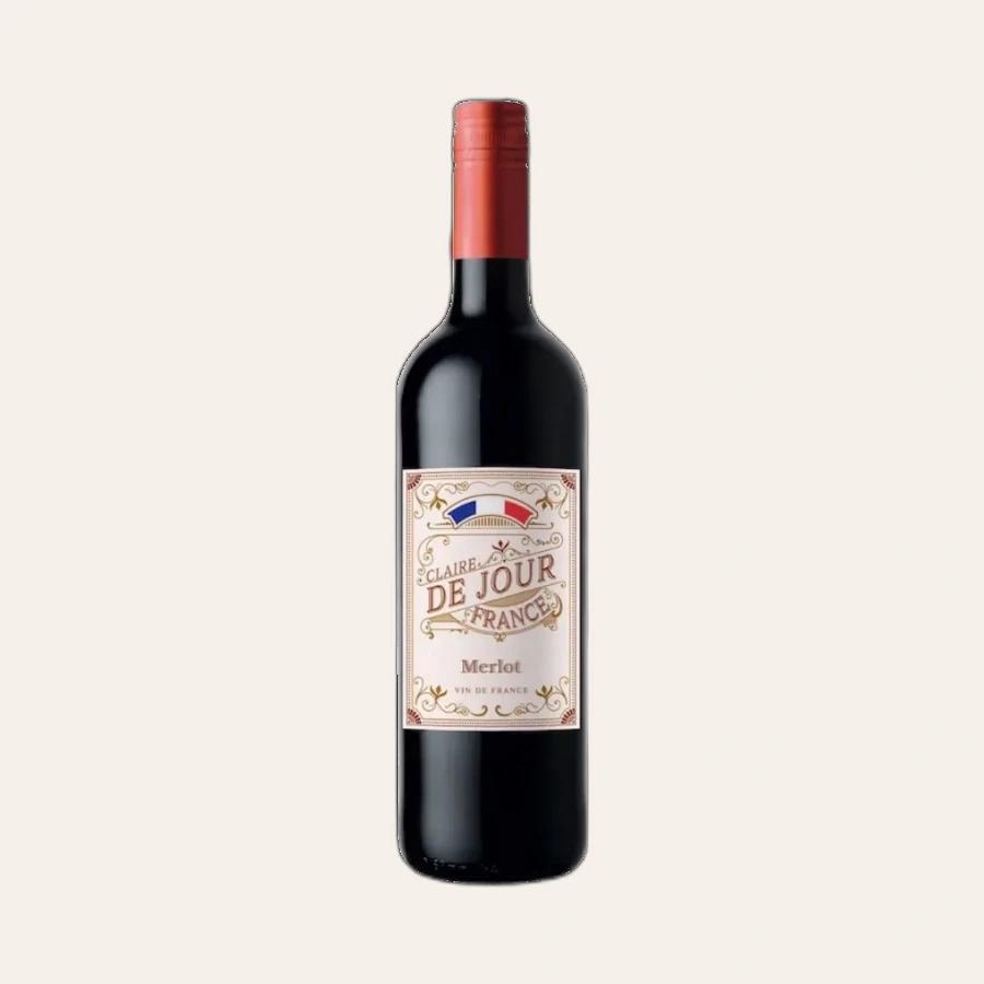 Rượu Vang Đỏ Pháp Claire De Jour Merlot