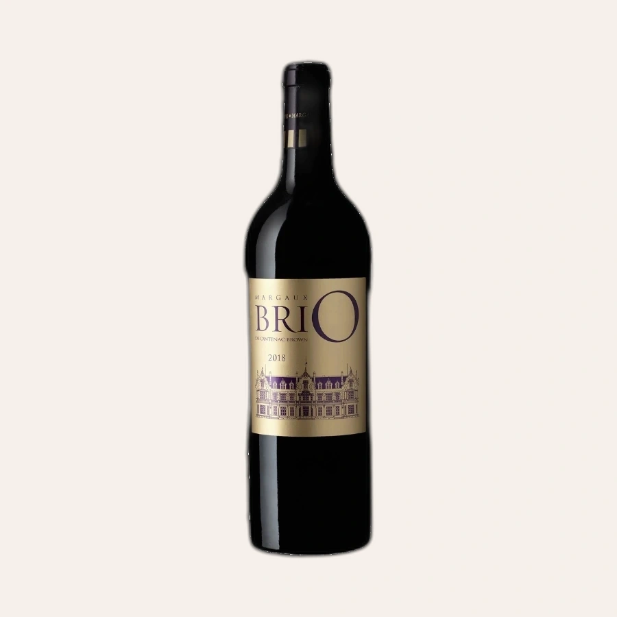 Rượu Vang Đỏ Pháp Brio de Cantenac Brown 2018 2019
