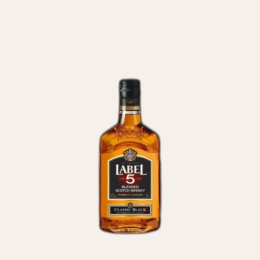Rượu Whisky Label 5 Classic Black 350ml