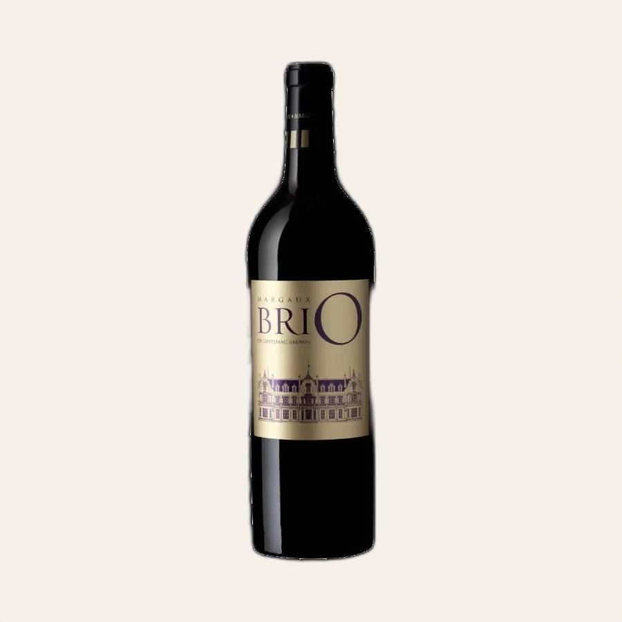 Rượu Vang Đỏ Pháp Brio de Cantenac Brown 2015 2016