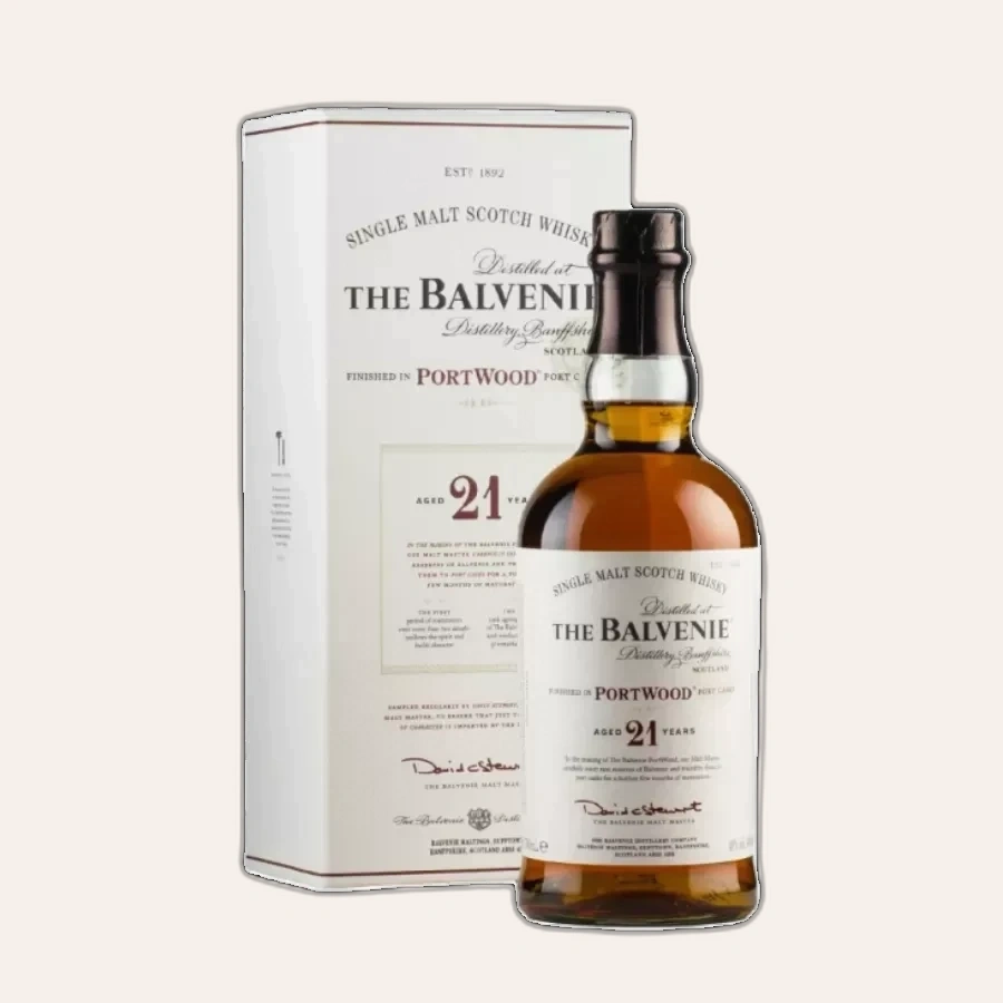 Rượu Whisky Balvenie 21 Year Old Portwood