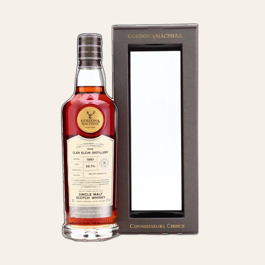 Rượu Whisky Connoisseurs Choice Glen Elgin 20 Year Old Gordon & Macphail 1997