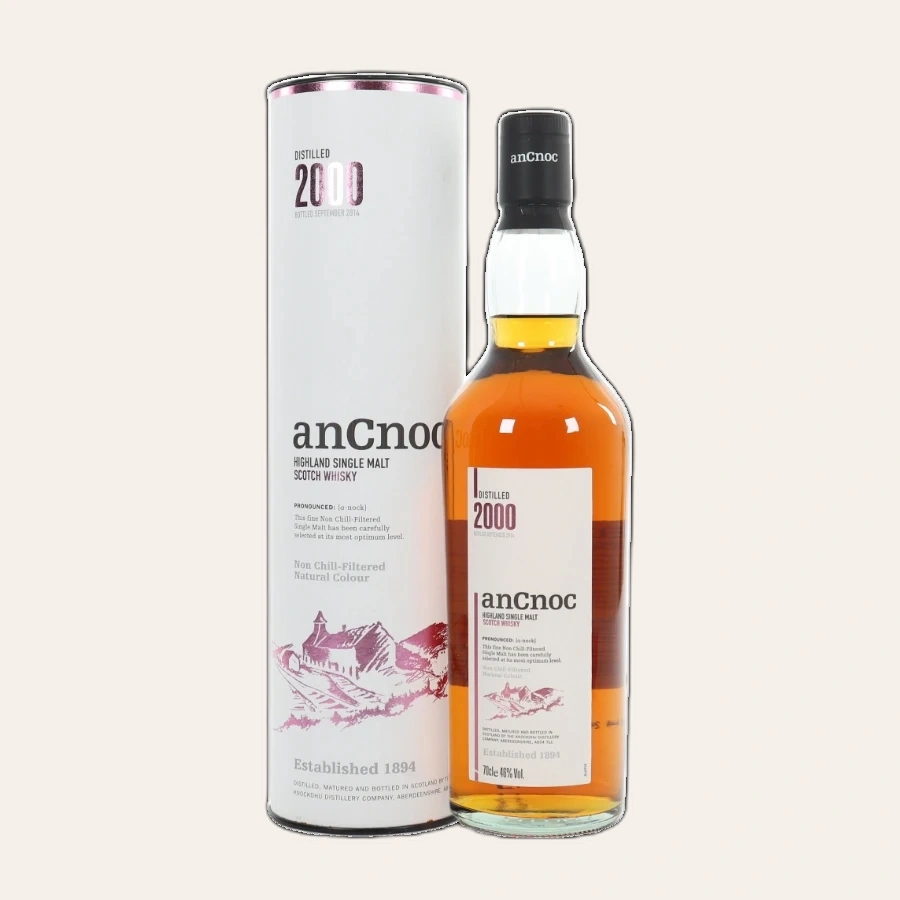 Rượu Whisky Ancnoc 2000 Bottled 2014