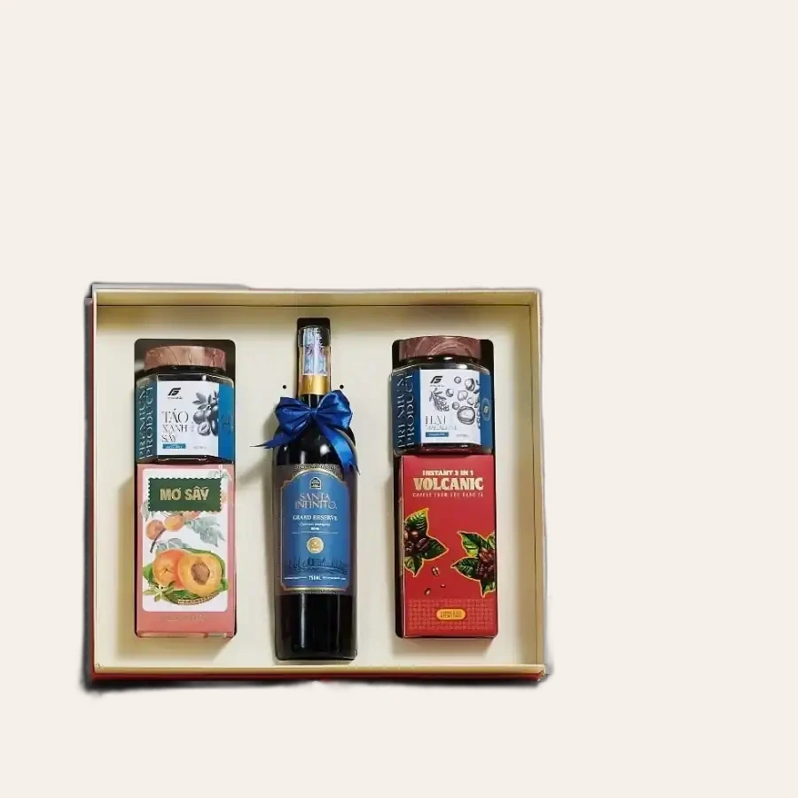 Rượu Vang Đỏ Chile Santa Infinito Grand Reserve Hộp Quà Tết 2025