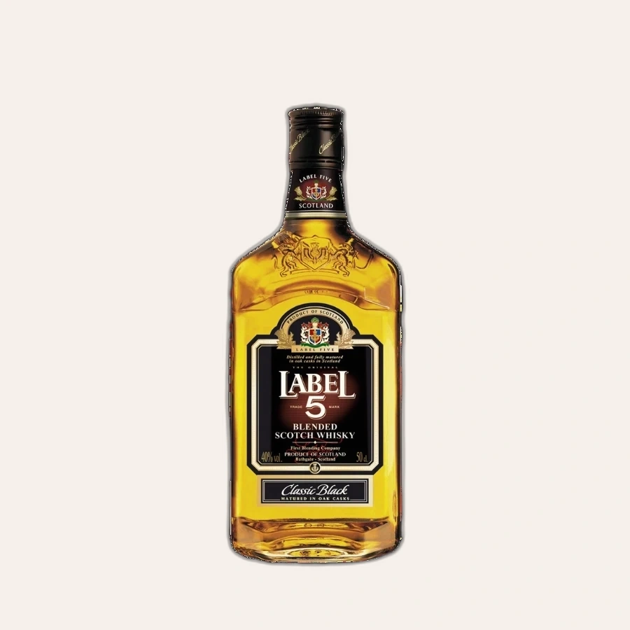 Rượu Whisky Label 5 Classic Black 500ml