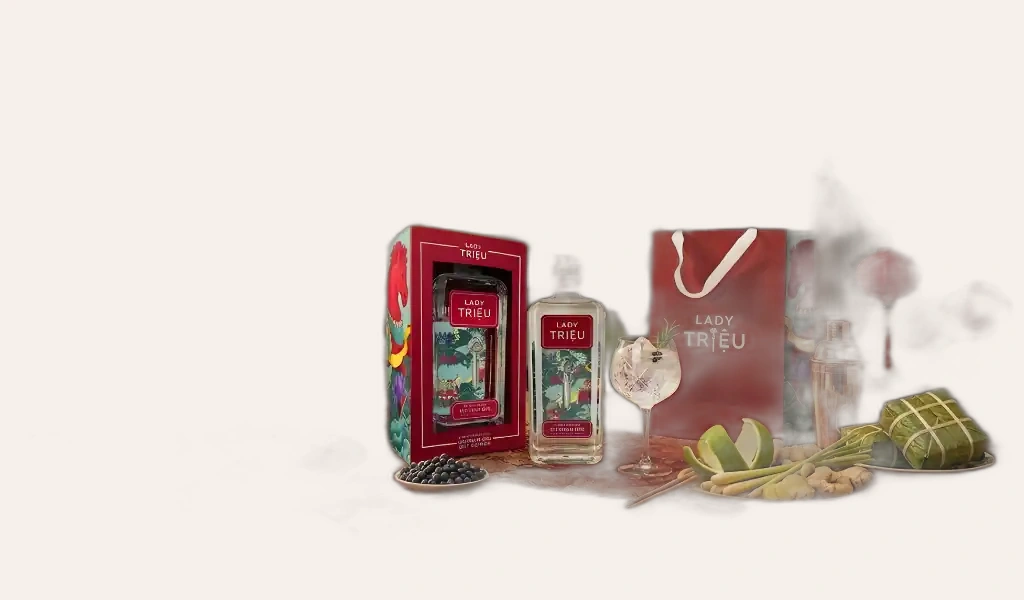 Lady Triệu Gin Hộp Quà Tết 2026