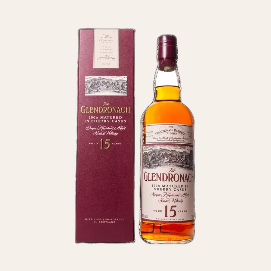 Rượu Whisky GlenDronach 15 Year Old Sherry Cask