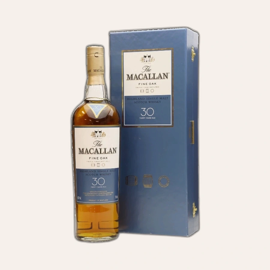 Rượu Whisky Macallan 30 Year Old Fine Oak Triple Cask Matured