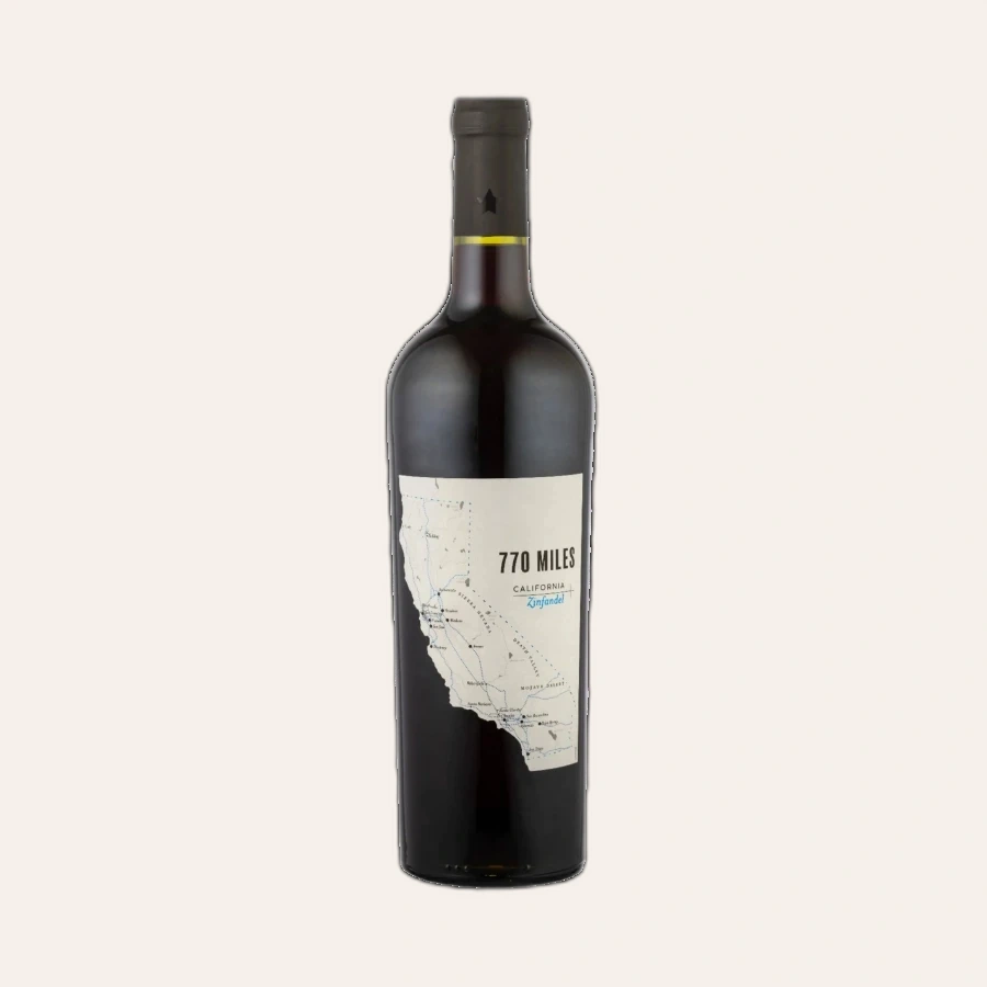 Rượu Vang Đỏ Mỹ 770 Miles Zinfandel 2020