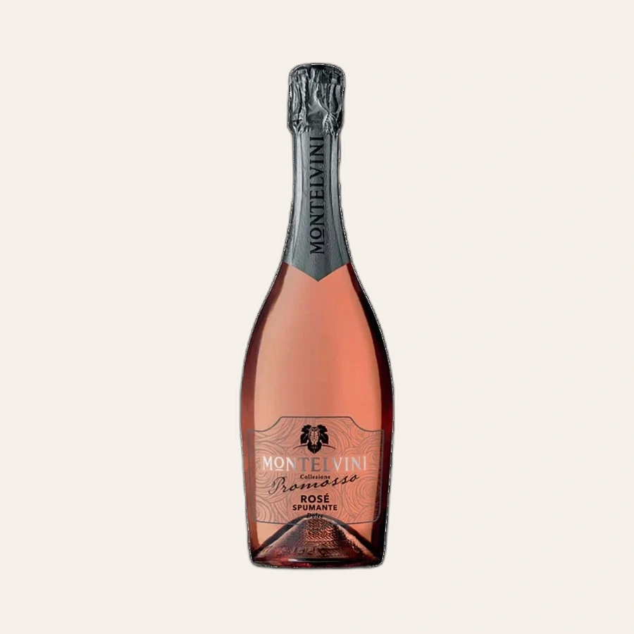 Rượu Sparkling Ý Montelvini Collezione Promosso Spumante Rose Dolce