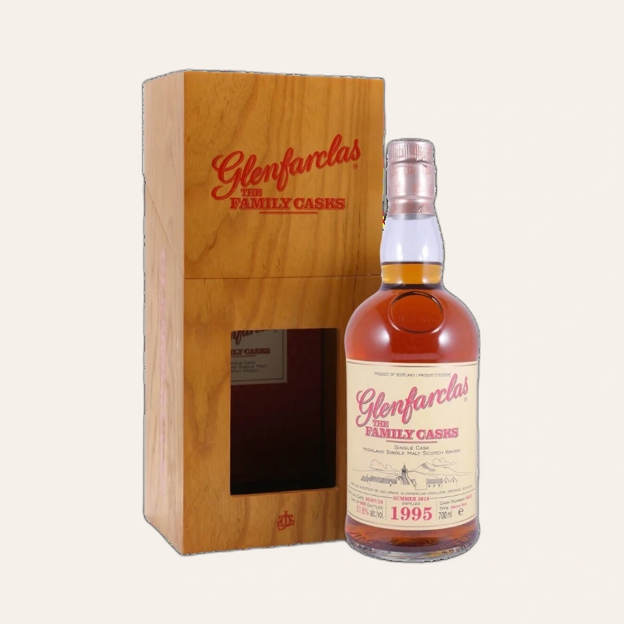 Rượu Whisky Glenfarclas 23 Year Old Family Casks 1995