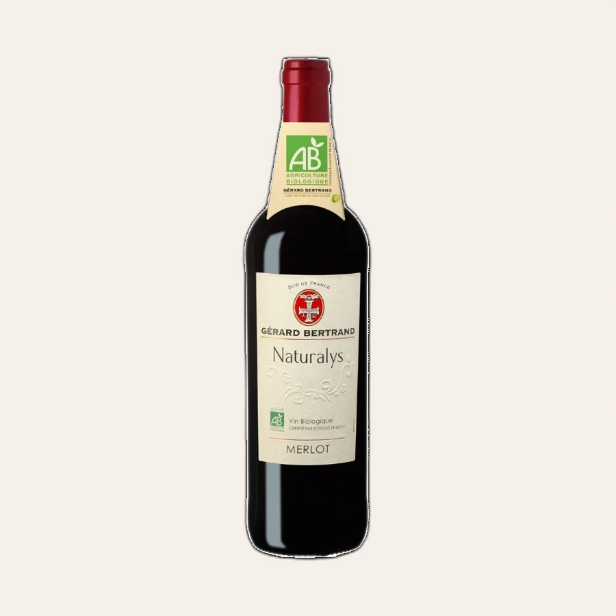 Rượu Vang Đỏ Pháp Gerard Bertrand Naturalys Merlot
