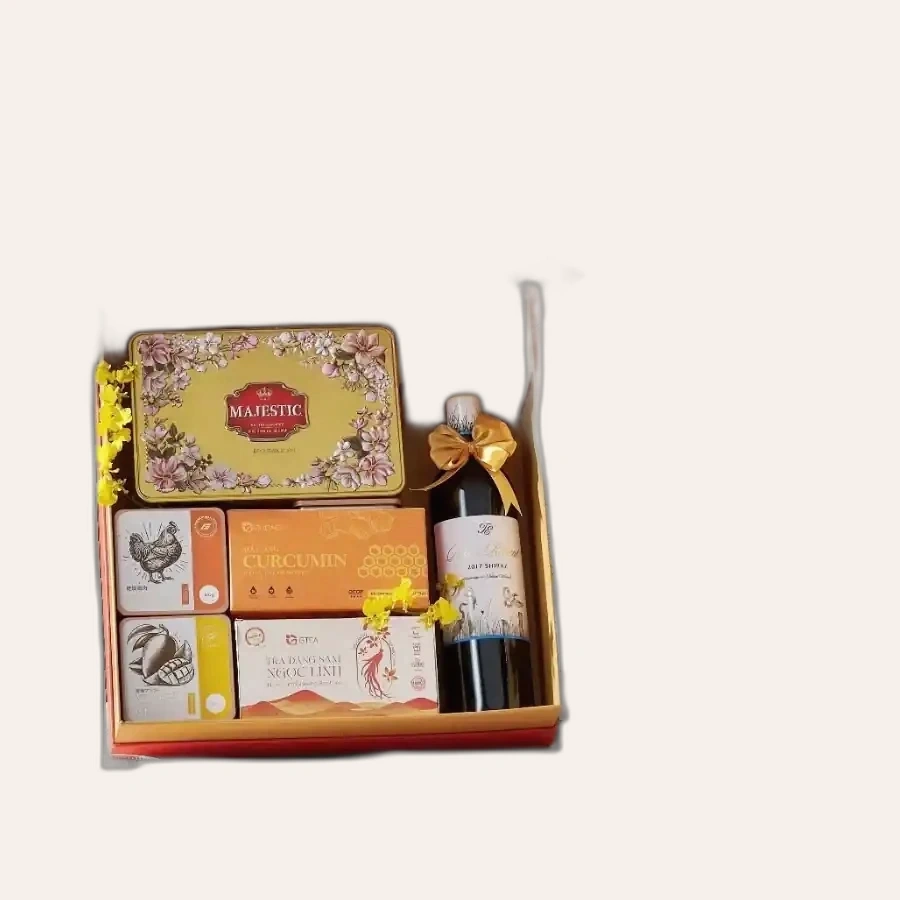 Rượu Vang Đỏ Úc Trentham Estate River Retreat Shiraz Hộp Quà Tết 2025