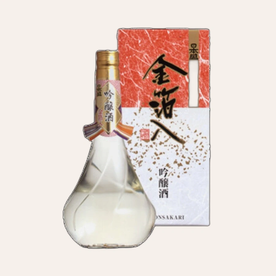 Rượu Sake Nhật Bản Vảy Vàng Kinpakuiri Ginjo