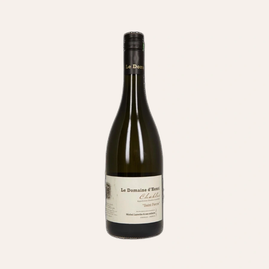 Rượu Vang Trắng Pháp Le Domaine d'Henri Chablis Saint Pierre 1500ml