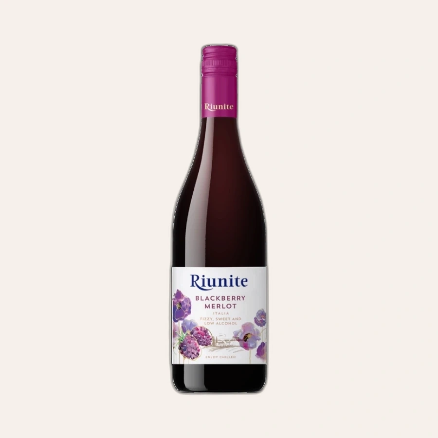 Rượu Vang Đỏ Ý Riunite Blackberry Merlot